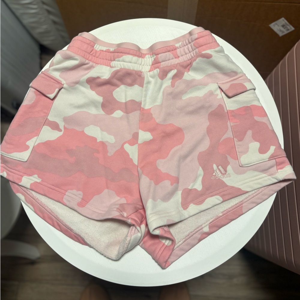 adidas Pink Camo Women's Shorts